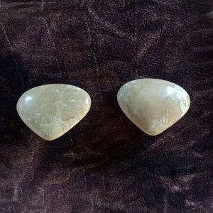 Vintage Karla Jordan - Genuine Riverstone Earrings